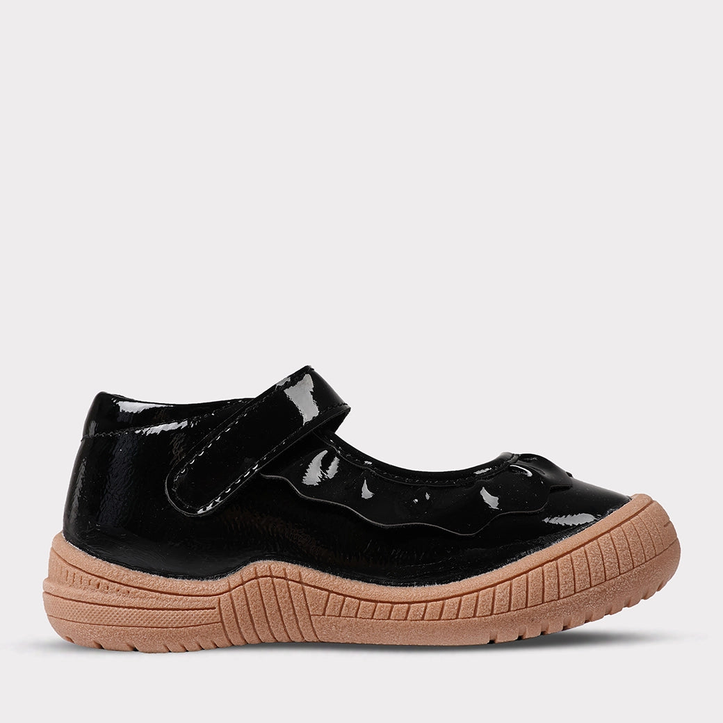 Amina Girls Hook & Loop Mary Jane Shoe
